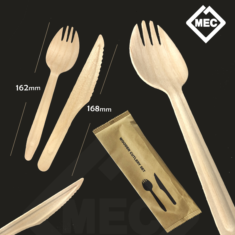 Wooden cutlery